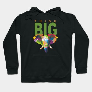 Elephant in WPAP 2 Hoodie